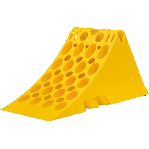 Calzo de rueda R560 DIN 76051 cami&oacute;n pl&aacute;stico con pletina antideslizante