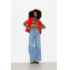 Camisa corta de cuadros