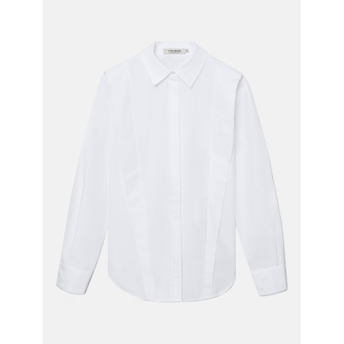 Camisa estructurada blanca