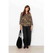 Camisa de gasa estampada