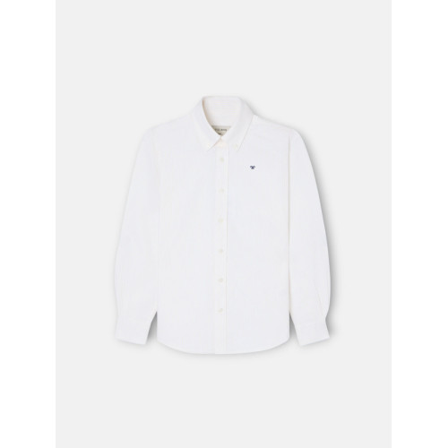 Camisa sport kids rayas oxford amarillo