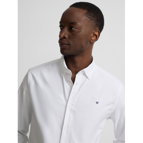 Camisa sport oxford blanca