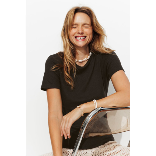 Camiseta canal&eacute; manga corta