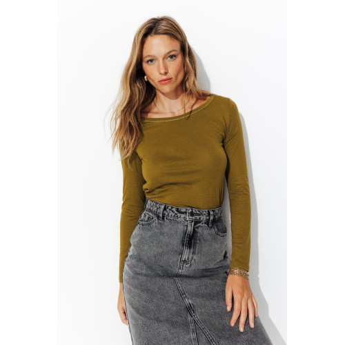 Camiseta cuello redondo