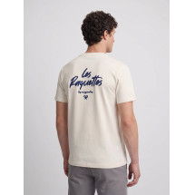 Camiseta les raquettes crema