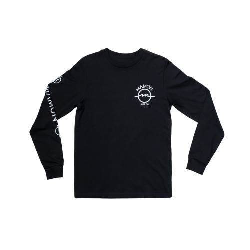 Camiseta Manga Larga Negra - Mamon