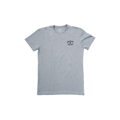 Camiseta Ni&ntilde;os Gris "Never Give Up" - Mamon