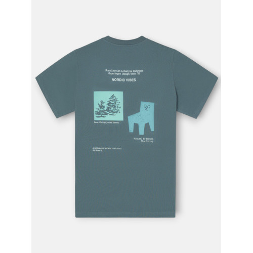 Camiseta nordic vibes gris