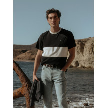 Camiseta raya horizontal cruise azul marino