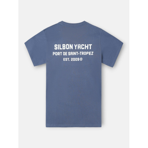 Camiseta Silbon Yacht azul indigo