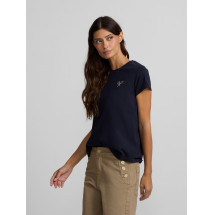 Camiseta woman lucky love azul marino
