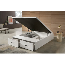 Canapé abatible con cajones Black Box Safe de HOME