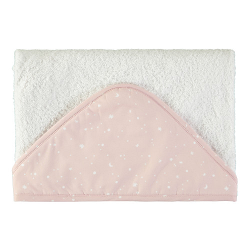 Capa de ba&ntilde;o Cosmos rosa