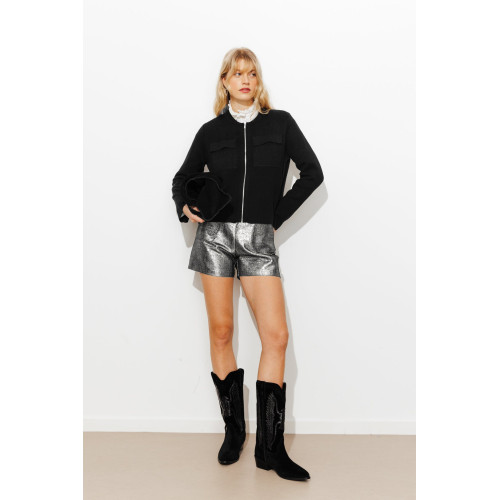 C&aacute;rdigan con cremallera