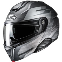 CASCO HJC I91 DUSK MC5SF GRIS ANTRACITA