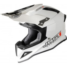 CASCO JUST 1 J12 BLANCO