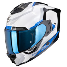 CASCO SCORPION EXO-1500 AIR ARENA BLANCO AZUL