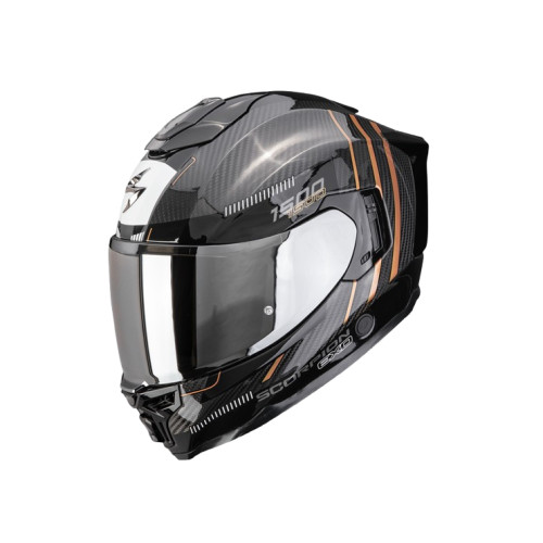 CASCO SCORPION EXO-1500 CARBON AIR ZITY NEGRO COBRE