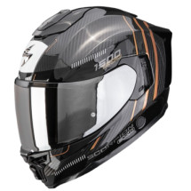 CASCO SCORPION EXO-1500 CARBON AIR ZITY NEGRO COBRE