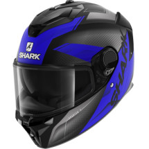 CASCO SHARK SPARTAN GT ELGEN CIERRE MICROMETRICO KAB NEGRO M...