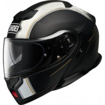 CASCO SHOEI NEOTEC 3 SATORI TC5 NEGRO MATE BLANCO DORADO