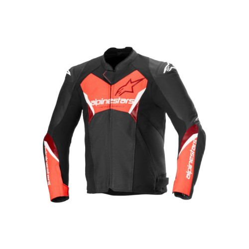 CAZADORA ALPINESTARS FASTER V3 AIRFLOW NEGRO ROJO FLUOR