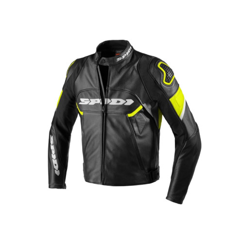 CAZADORA SPIDI IGNITE NEGRO AMARILLO FLUOR