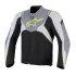 CHAQUETA ALPINESTARS T-JAWS V4 WP NEGRO GRIS CLARO GRIS OSCURO