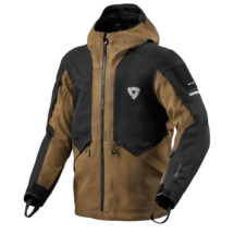 CHAQUETA REVIT TECTONIC NEGRO MARRON