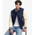 Chaqueta Varsity con Parches Vintage