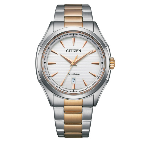 Citizen aw1756-89a reloj acero bicolor hombre