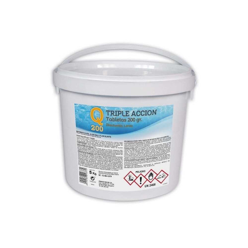 Cloro tres efectos Q-200 5 kg.