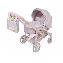 Coche muñeca 3 en 1 plegable