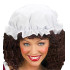 Cofia color blanca.
