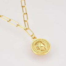 Coin Necklace gold