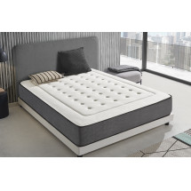 Colch&oacute;n de muelles ensacados Memory Black Comet de HOME