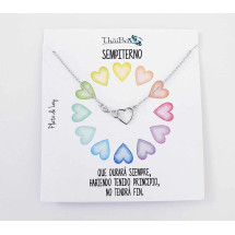 Collar Sempiterno de plata de ley