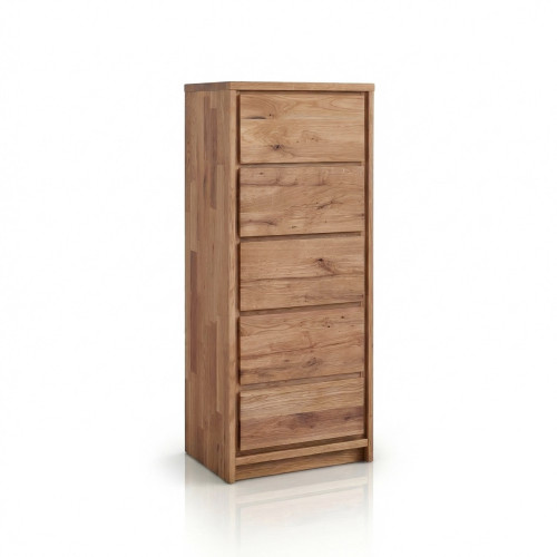 C&oacute;moda alta de madera maciza de roble Oregon | NordicStory