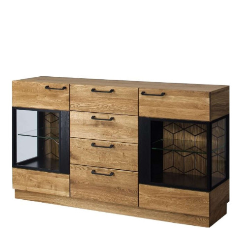C&oacute;moda aparador madera de roble MOZAIK 47 | LoftStory