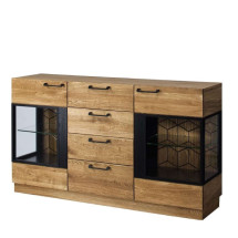 Cómoda aparador madera de roble MOZAIK 47 | LoftStory