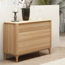 Comoda de madera maciza roble Oxford 3.1 | NordicStory