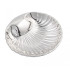 Concha de plata redonda 925 12X12