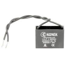 Condensador de Arranque y Marcha de Motor 1,5 µF 450V con Ca...