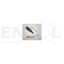 Conector Terminal MC4 Compatibe 6mm Macho