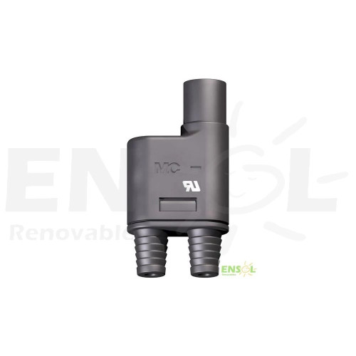 Conector Terminal Multicontact MC3 en "Y" 2 Hembra 1 Macho