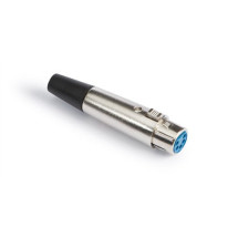 Conector XLR Hembra Aéreo 5 Pines