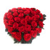 Coraz&oacute;n Preservado 63 Rosas