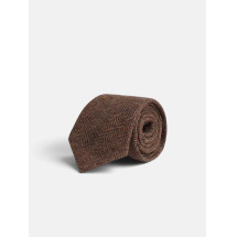 Corbata espiga marron