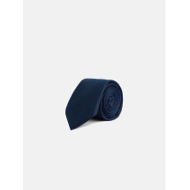 Corbata kids micropuntos azul marino