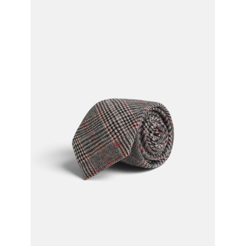 Corbata pr&iacute;ncipe de gales marron